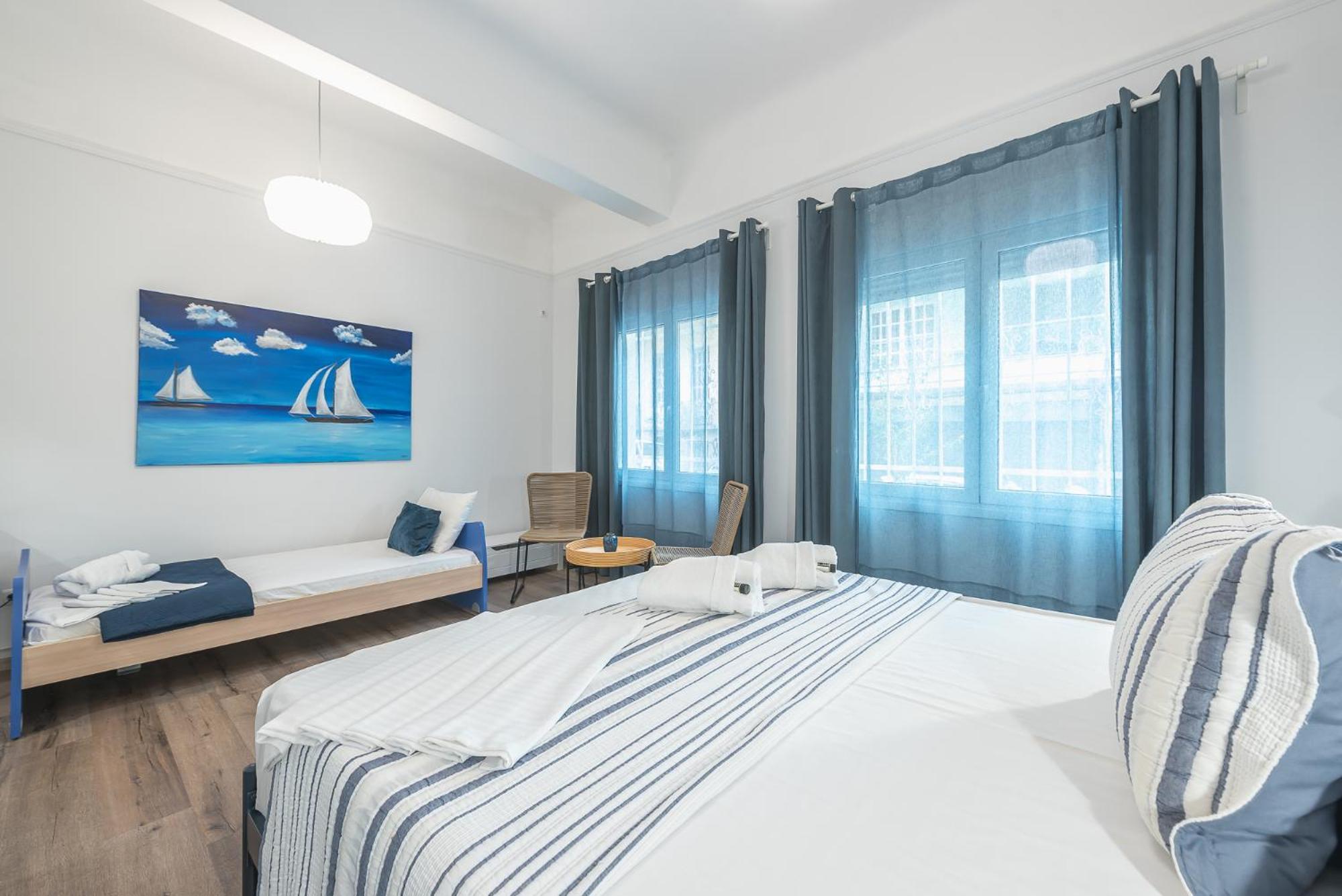 Peaceful And Comfy 2Ba In Athens Heart Apartment Bagian luar foto